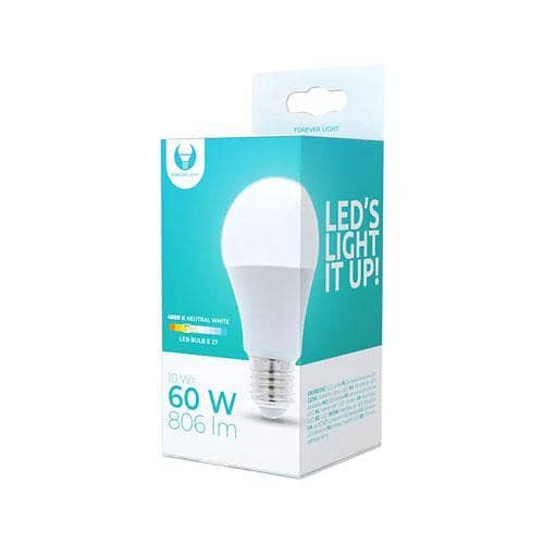 60W LED Rechargeable Bulb - Large Size with 2 Batteries (1800 mAh) - 3 to 4 Hours Backup and 90% Energy Savings, Waterproof