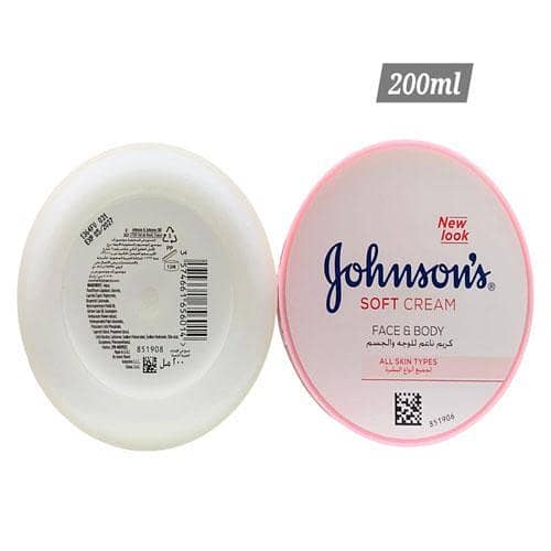 John-sons Soft Cream for Face and Body 200ml Available in Pakistan