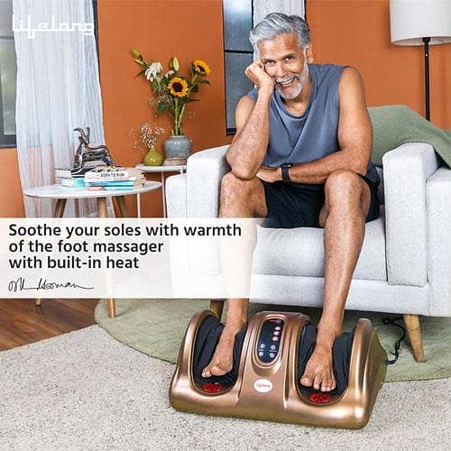 Electric Foot Massager Machine for Pain Relief with Heat and Kneading Function in Pakistan