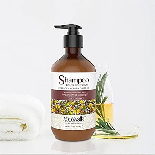 Kooswalla 500ml Tea Tree Essence Keratin Complex Shampoo - Imported