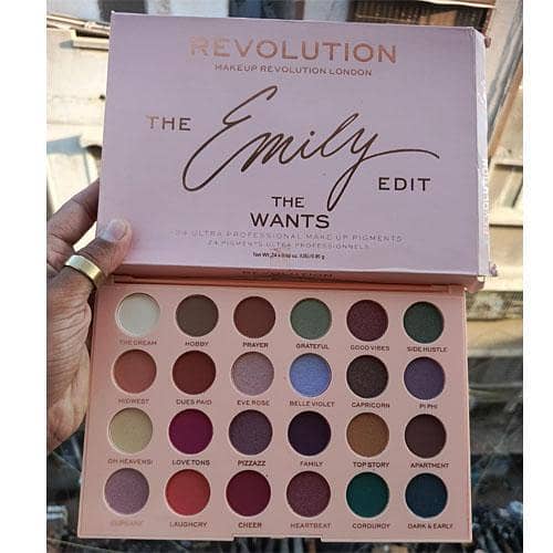 Original X The Emily Edit The Wants Eyeshadow Palette by Revolution - Available in Pakistan