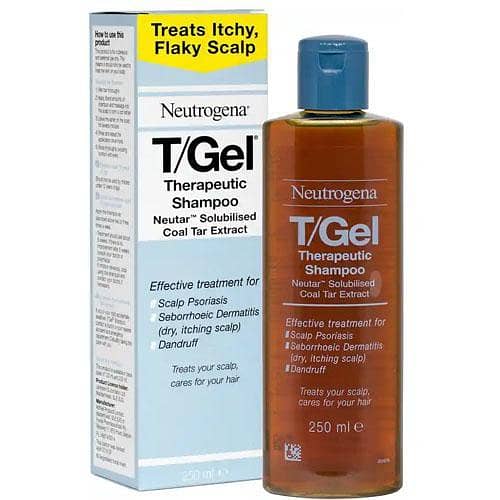 Neutro-gena T/Gel Therapeutic Anti-Dandruff Shampoo for Itchy and Flaky Scalp - 250ml