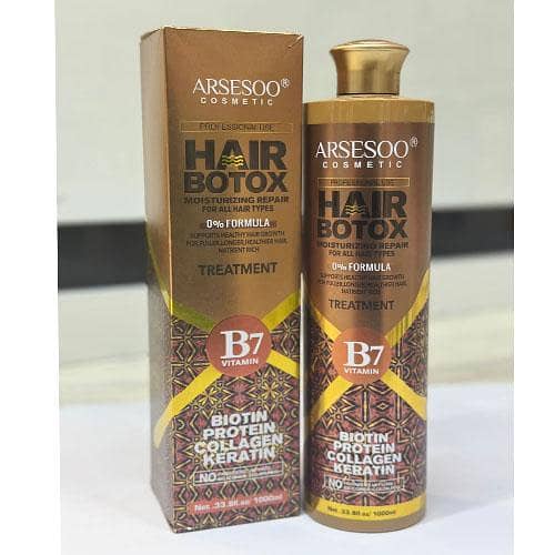 ARSESOO Hair Botox B7 Vitamin Treatment 1000ml for All Hair Types in Pakistan