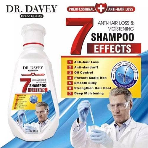DR DAVEY Anti-Hair Loss and Moisturizing Shampoo 450ml in Pakistan
