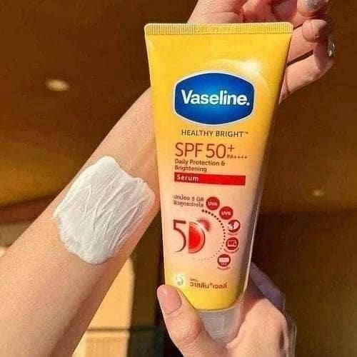 Vaseline Healthy Bright Daily Protection & Brightening Serum Sunscreen SPF 50, 300ml in Pakistan