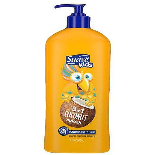 Suave Kids 3-in-1 Smoothing Coconut Splash Shampoo + Conditioner + Body Wash 532ml in pakistan