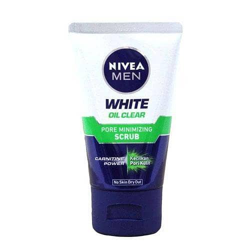 New Imported Niv-ea Men White Oil Clear Scrub 100ml