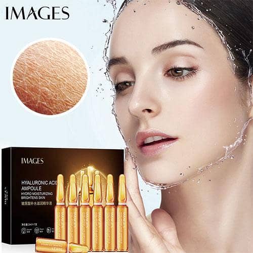 Hyaluoric Acid Hydro Moisturizing Ampoule Face Serum - 7 Pcs Set