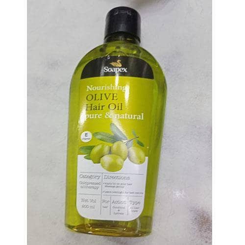 Soapex Olive Hair Oil 200ml with Pure & Natural Vitamin E