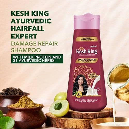 Kesh King Damage Repair Shampoo 340ml - Original Product Available in Pakistan