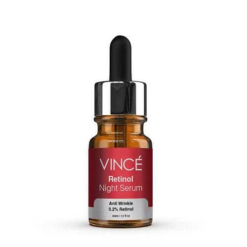 Original Retinol Night Anti-Wrinkle Serum by Vince, 30ml - Available in Pakistan