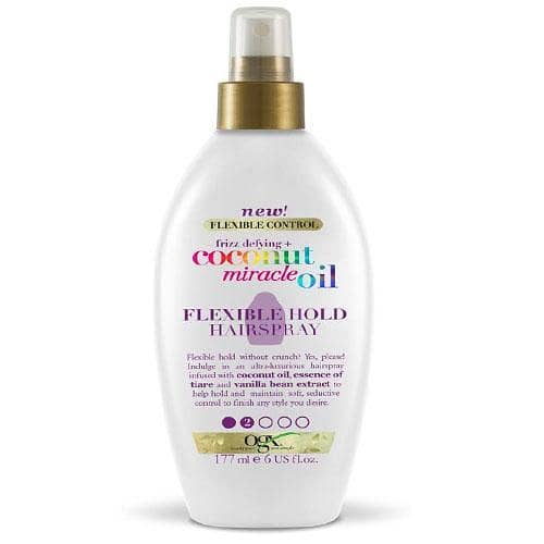 OGX Coconut Miracle Oil Hairspray with Flexible Hold - 177ml