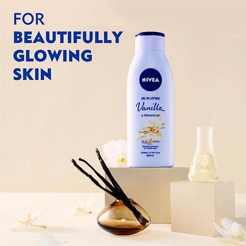 Nivea Vanilla & Almond Oil Body Lotion 400ml - Available in Pakistan