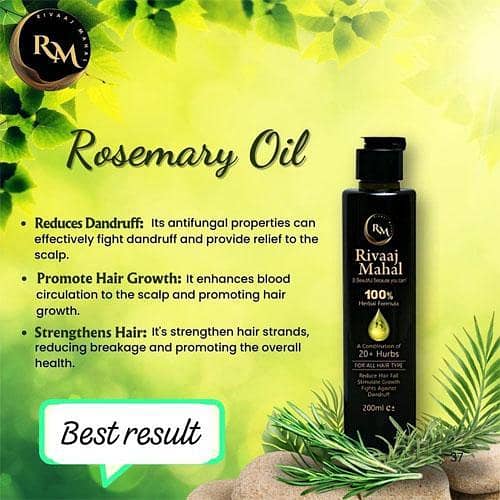 Rivaaj Mahal 200ml Original Hair Oil with 20+ Herbs – Available in Pakistan