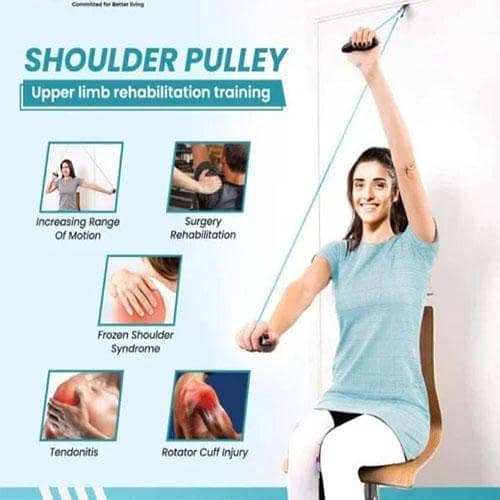 Over the Door Shoulder Pulley Set for Physical Therapy