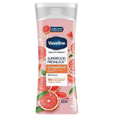 Vaseline Healthy Bright Superfood Freshlock Grapefruit with Vitamin A, 100ml, Available in Pakistan