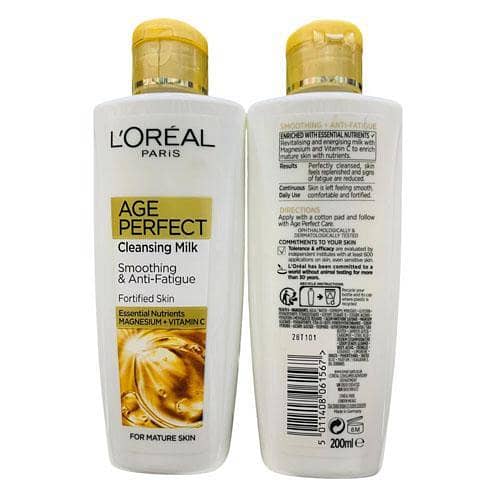 Age Perfect Cleansing Milk for Smoothing and Anti-Fatigue, 200ml - Available in Pakistan