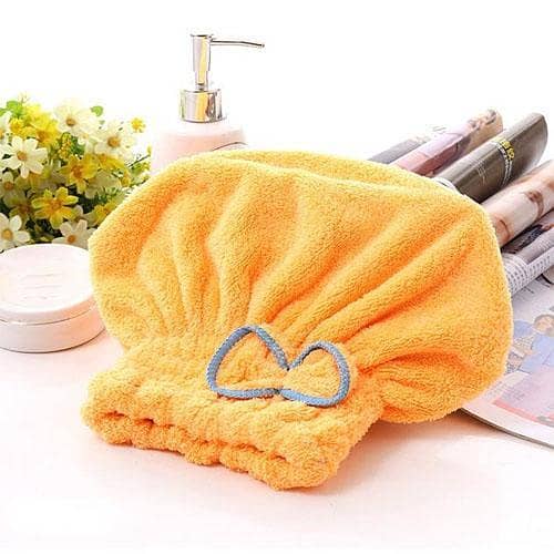 1pc Microfiber Flower Bath Towel for Quick Hair Drying Available in Pakistan