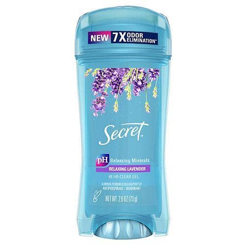Original Secret PH Balancing Lavender 48HR Shower Gel Deodorant Stick for Women, 73g - Available in Pakistan