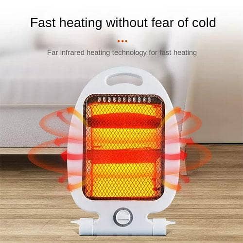 2 Rod Electric Quartz Heater - 400/800 Watts Available in Pakistan