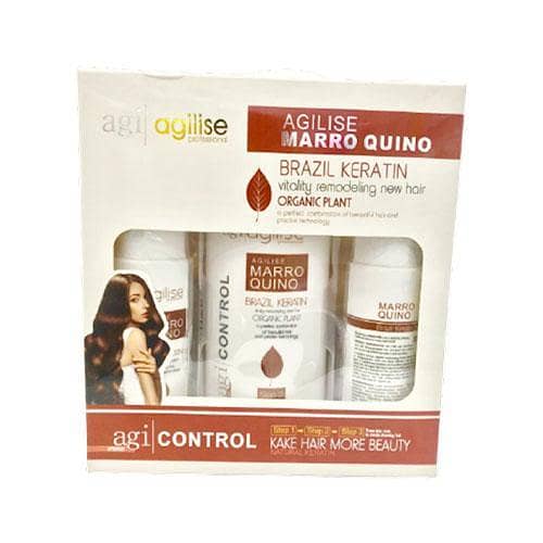 Agilise Marro Quino Organic Plant Brazil Keratin Set 1435ml - New Original