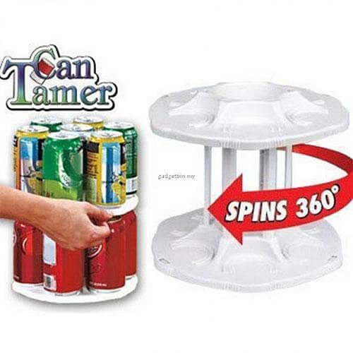 100% High Quality Can Tamer Rotating Can Food And Drink Organizer in pakistan