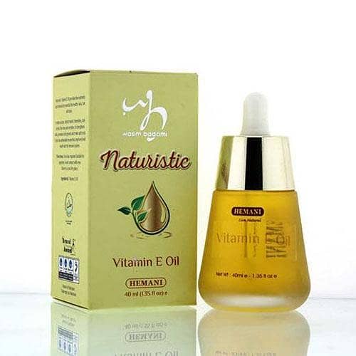 Hemani Naturistic 40ml Vitamin E Oil Available in Pakistan