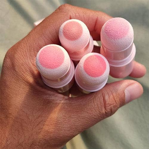 Miss Lara 4-Piece Puff Powder Blush-On Stick Set – Imported, Available in Pakistan