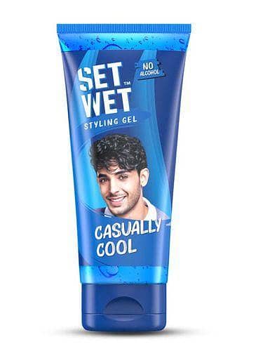 Set Wet Casual Cool Styling Gel Hold 100ml - 100% Original