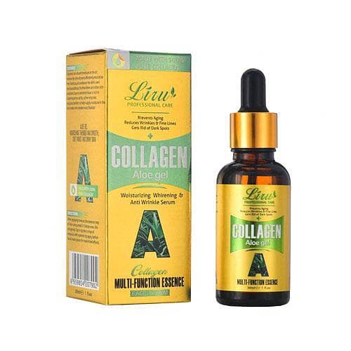 Liru Aloe Essence Face Serum - Anti Wrinkle and Brightening Moisturizer - 30ml