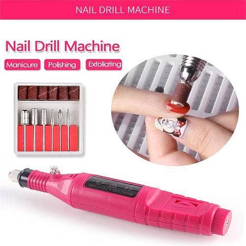 Professional Electric Nail Drill Machine for Manicure and Pedicure
