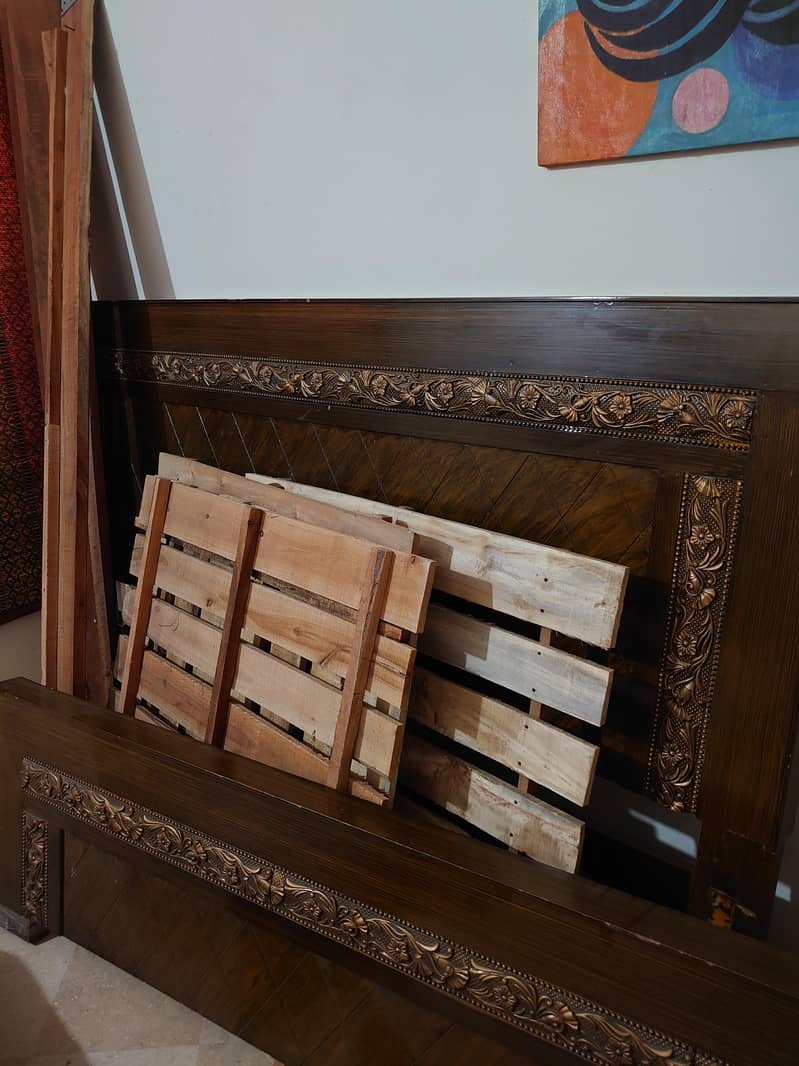 Wodden Bed 1