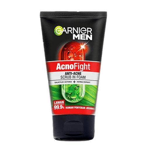 Garnier Men Acno Fight Anti-Acne Foam Face Wash 100ml in Pakistan
