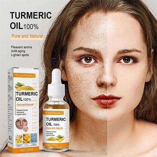 Organic Turmeric Essential Oil - 10ml Moisturizing Face Oil in Pakistan