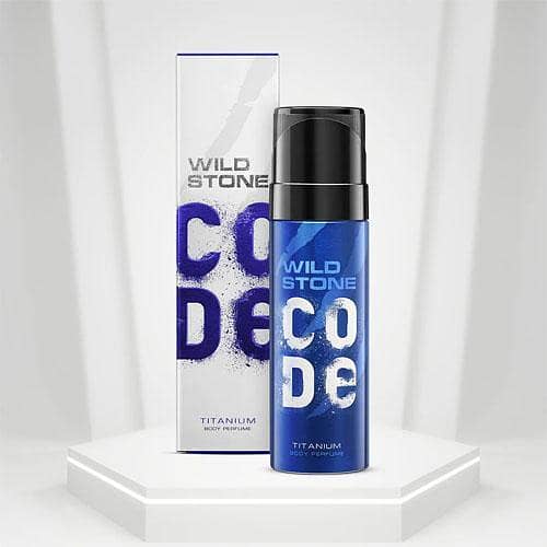 Wild Stone Code Titanium Perfume Body Spray for Men – 120ml Imported