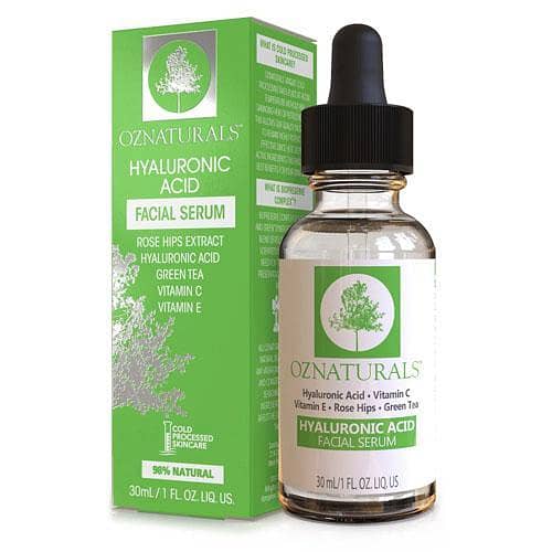 OZNaturals 98% Natural Hyaluronic Acid Facial Serum 30ml Available in Pakistan