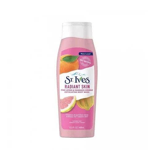St-Ives Pink Lemon and Mandarin Orange Body Wash, 400ml - Imported