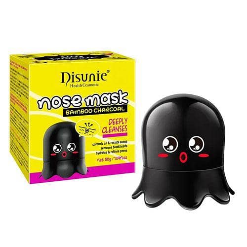New Disunie Nose Mask Blackhead Remover Patches Bamboo Chrcoal Nose Cleaning 50g