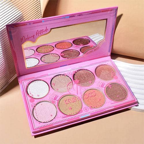 Imported 8-Color Magic Shining Highlighter Palette Available in Pakistan