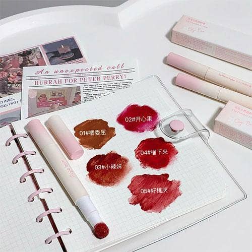 Gege Bear 5-Piece Original Cushion Matte Waterproof Lipstick Set in Pakistan