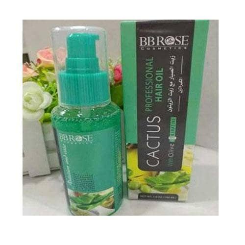 BBrose Cactus Professional Hair Oil with Olive & Keratin, 100ml