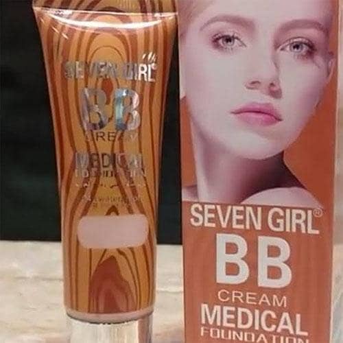 Seven Girl 60ml BB Cream Foundation - 24H Waterproof in Pakistan