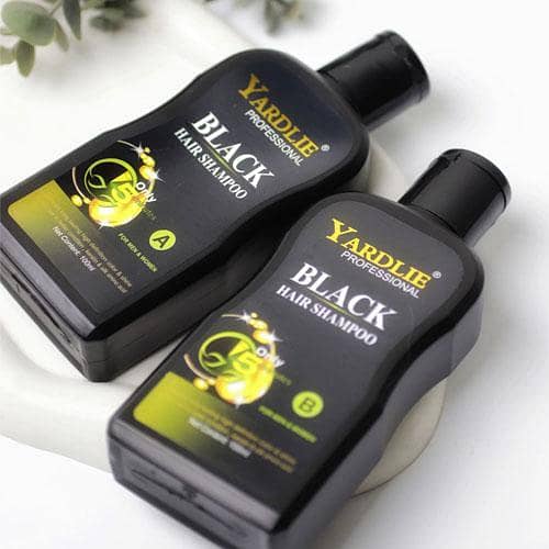 Yardlie Professional Hair Dye Shampoo Mixing Paste Natural Black 200ml - Imported in Pakistan