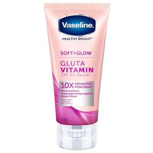 Vase-line Healthy Bright Soft+Glow Gluta Vitamin SPF20 Serum 180ml in Pakistan