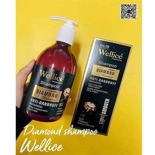 Wellice Diamond Anti-Dandruff Shampoo 550g - Original