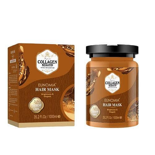 Eunomia Natural Formula Collagen Keratin Hair Mask 1000ml Available in Pakistan