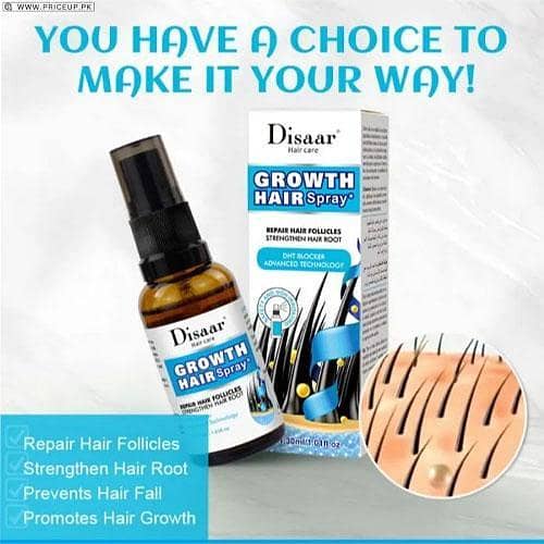 Disaar Hair Growth Spray - Original 30ml in Pakistan