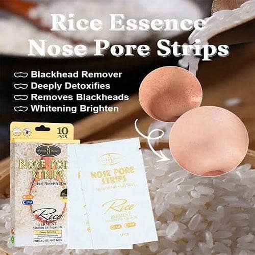 Original Beauty Nose Pore Rice Strips 10Pcs Pack in pakistan