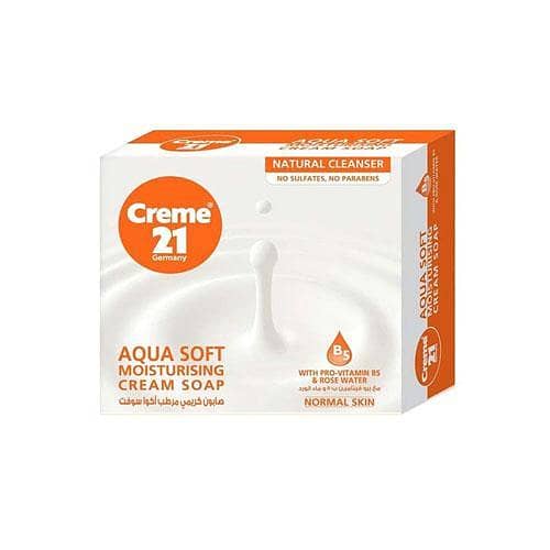 Creme 21 Aqua Soft Moisturizing Cream Soap Available in Pakistan