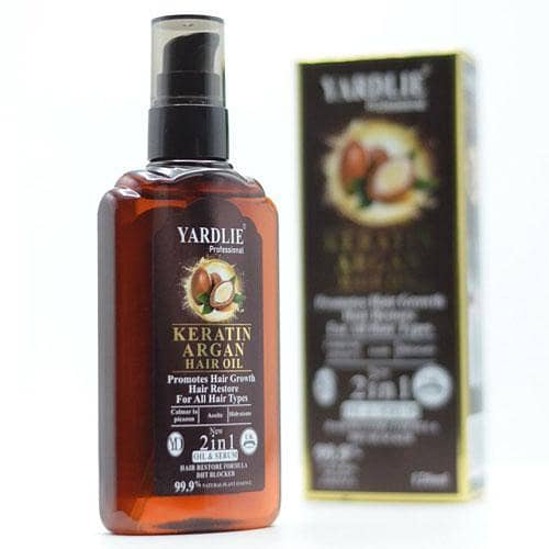 Yardlie Professional Keratin Argan 2-in-1 Growth Hair Oil - 120ml